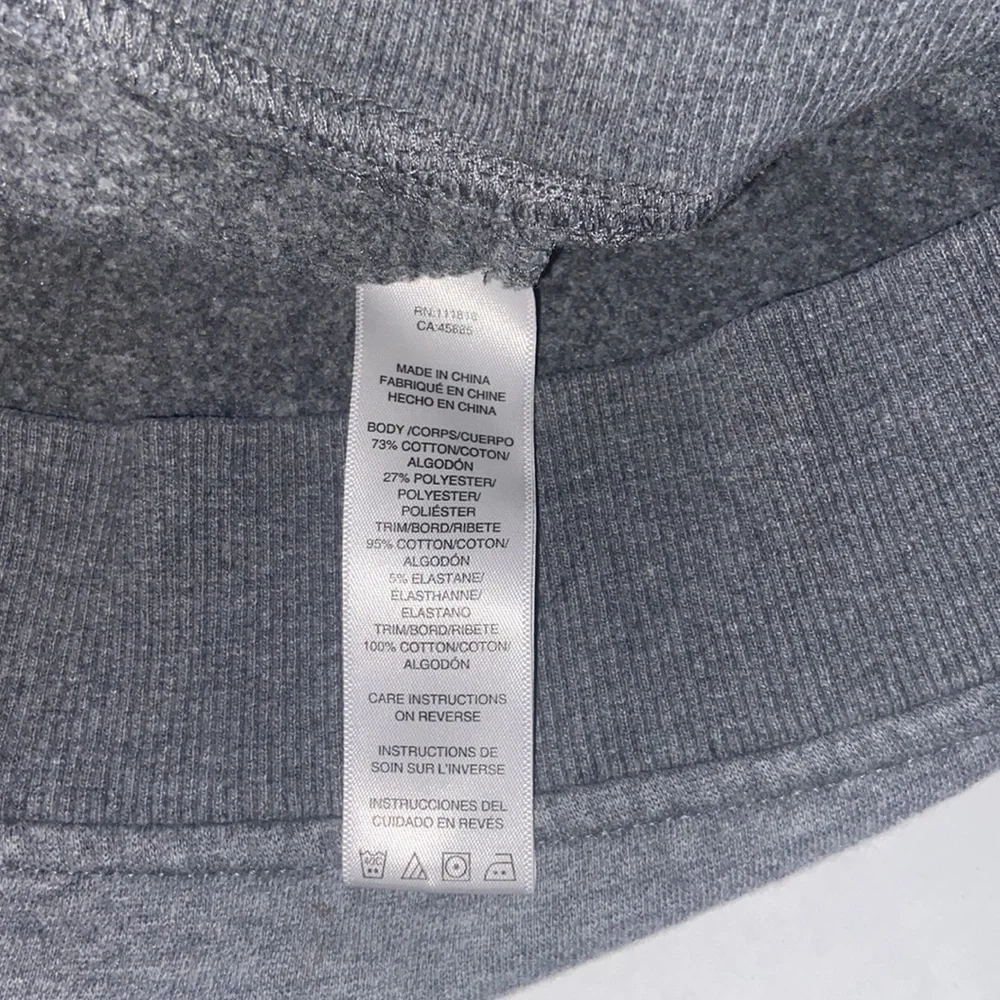 Michael Kors gray hooded sweatshirt size M